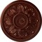 Ekena Millwork Edinburgh Ceiling Medallion (Fits Canopies up to 5 1/4"), 18"OD x 1 3/4"P, Antique Copper CM18EDACS - alternate 1